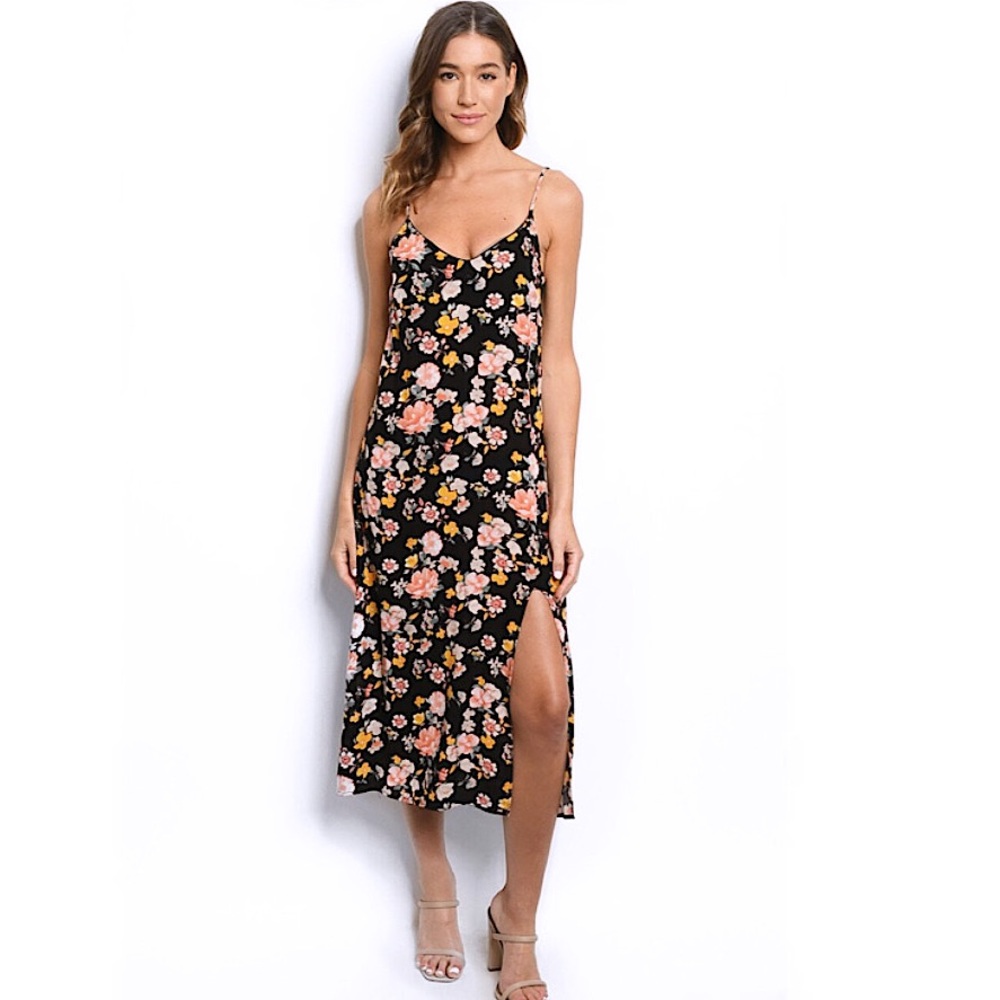 Floral maxi dress